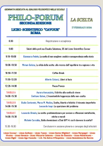 programma philoforum - 17 febbraio 2024