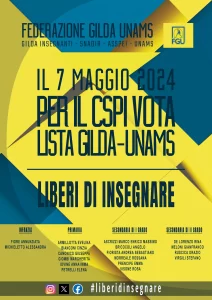 LISTA GILDA UNAMS - CSPI