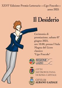 locandina Premio Letterario UGO FOSCOLO 2025 - Premiazioni