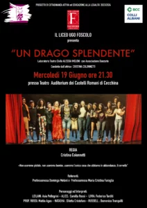 Locandina dello spettacolo "Un drago splendente"