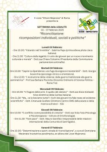 settimana della legalità