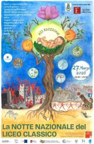 Locandina della Notte Nazionale del Liceo Classico