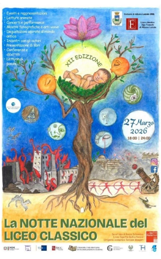 Locandina della Notte Nazionale del Liceo Classico
