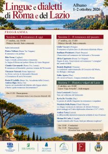 Locandina evento del 1-2 ottobre 2026